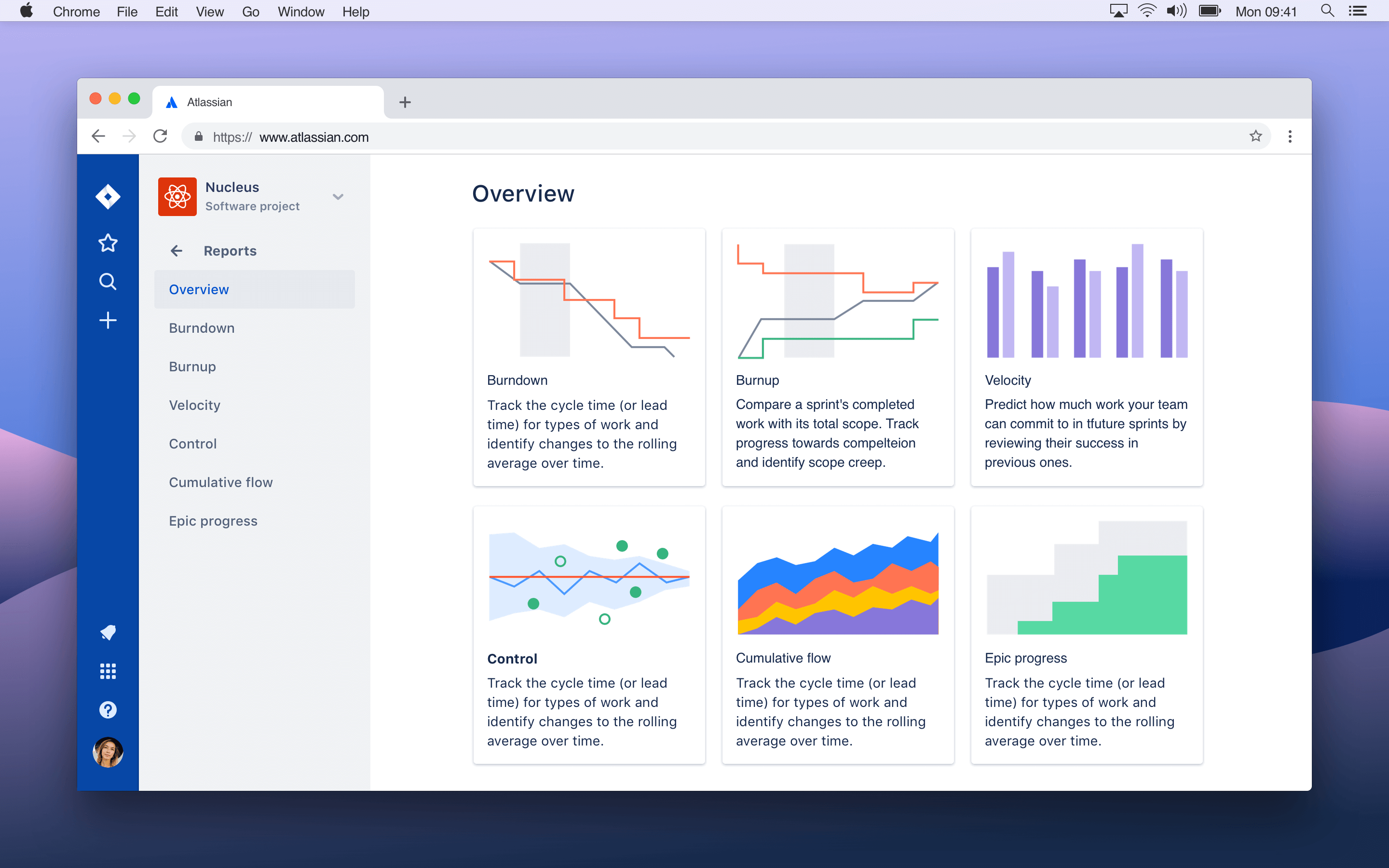 Ejemplo de creación de informes ágiles